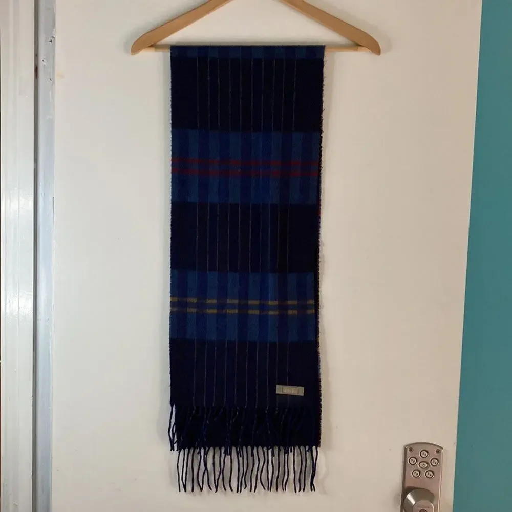 Christopher Hayes blue wool